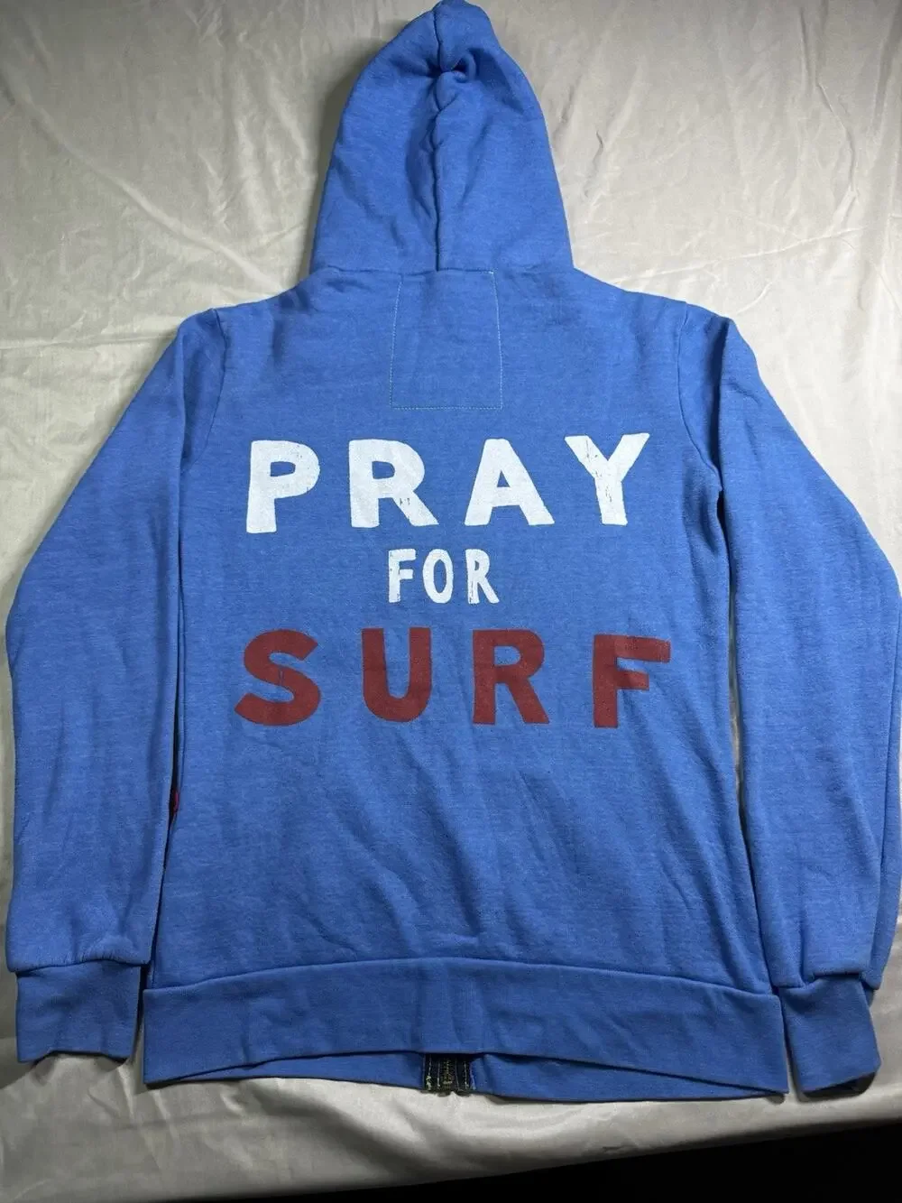 Aviator Nation Pray For Surf Hoodie Women’s Size Small Blue